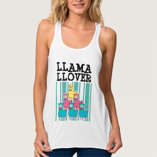 DÉBARDEUR CHEMISES LLAMA LOVER (Devant)