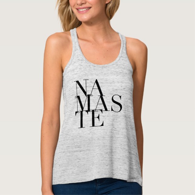 Débardeur Chic Namaste Yoga Muscle Tank (Devant)