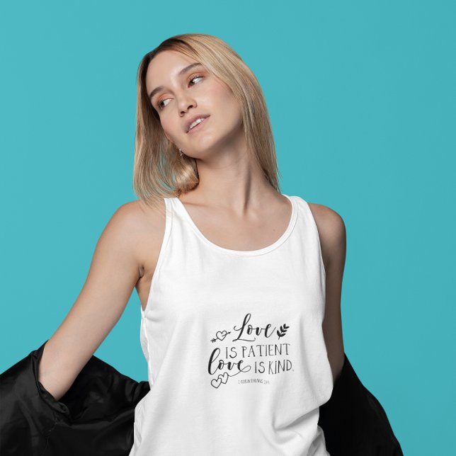 Débardeur Citation de la Bible inspirée White Top Woman (Créateur téléchargé)