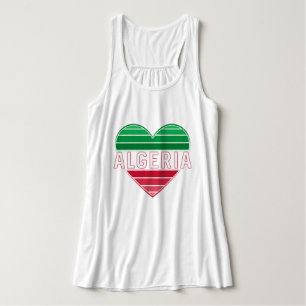 Débardeur Coeur algérien, J'aime l'Algérie