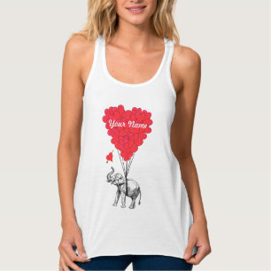 Débardeur Coeurs d'éléphant et d'amour