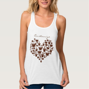 Débardeur Coffee Lover Heart Thunder_Cove