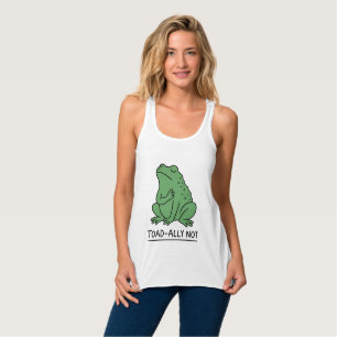 Débardeur Crapaud Drôle - Allié Pas Grenouille