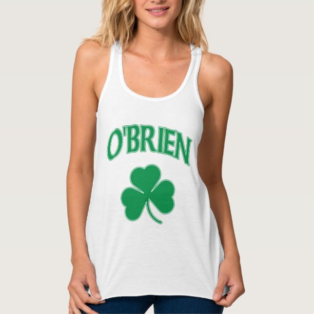 Débardeur Cute O'brien Shamrock irlandais (Devant)