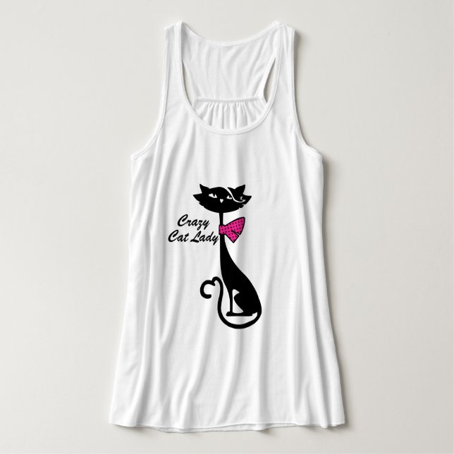 Débardeur Dame du Crazy Cat (Design devant)