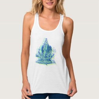Débardeur de Ganesha Flowy Racerback des femmes