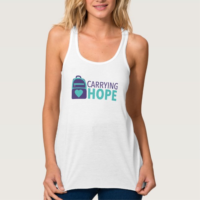 Débardeur de transport de dos de coureur d'espoir (Devant)
