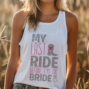 Débardeur Dernière Cavalcade de la Mariée Enterrement de Vie