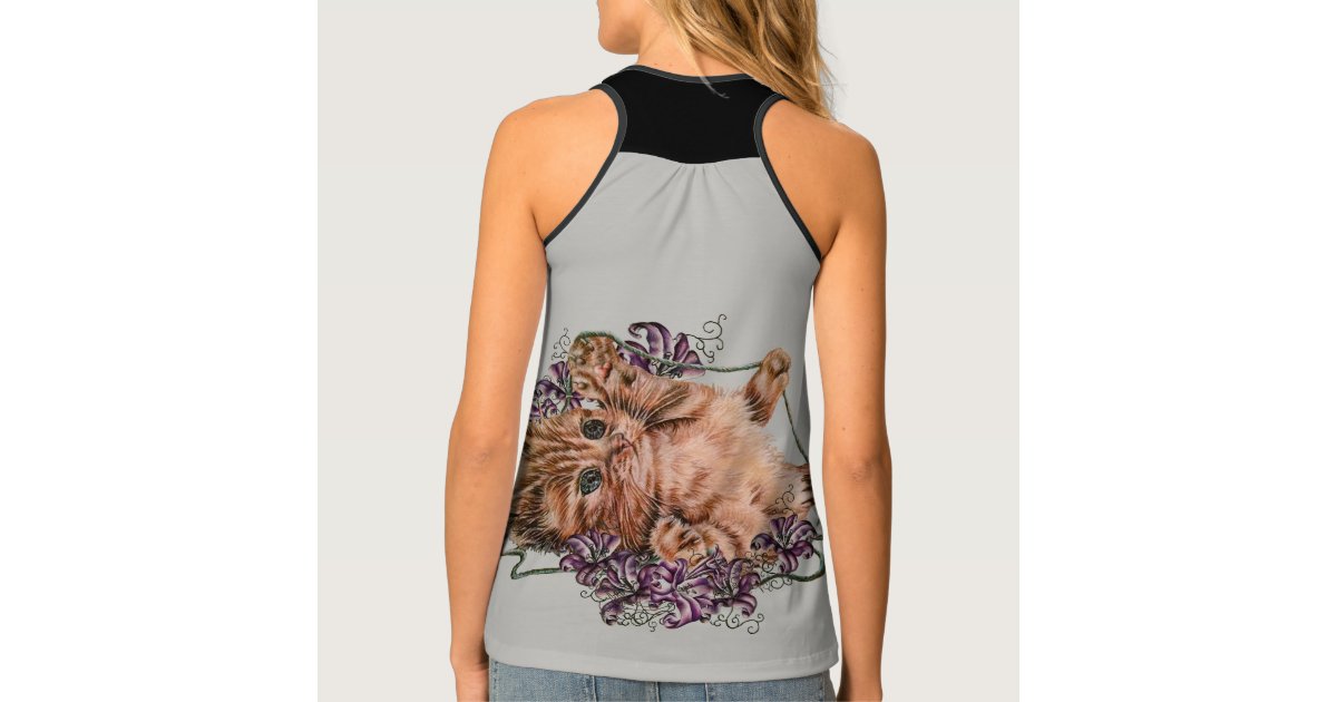 Debardeur Dessin De Chaton Comme Chat Avec Le Fil Sur La Zazzle Fr Debardeur Dessin De Chaton Comme Chat Avec Le Fil Sur La Zazzle Fr