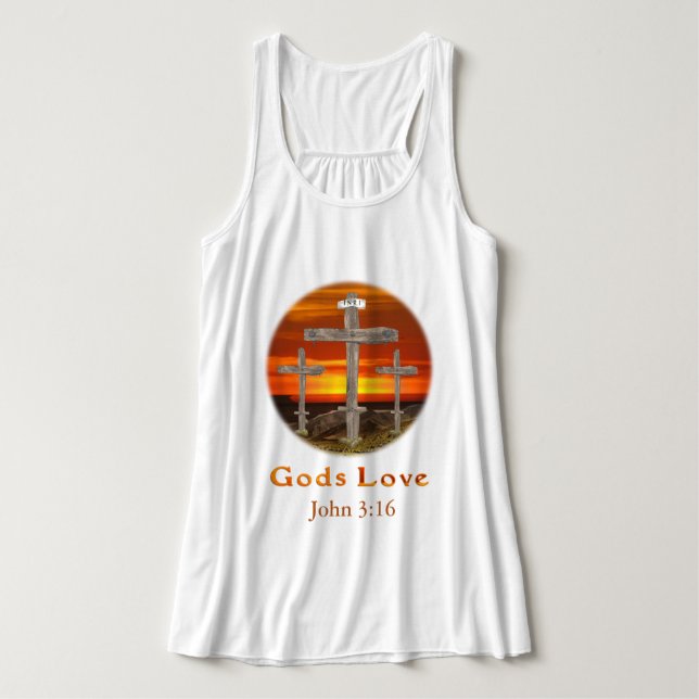 Débardeur Dieu aime (Design devant)