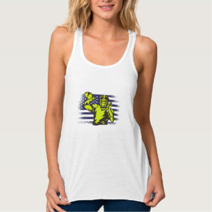 Débardeur Drapeau américain Fan Jersey Shirt USA