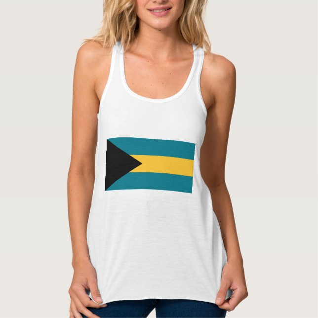 Débardeur Drapeau des Bahamas (Devant)