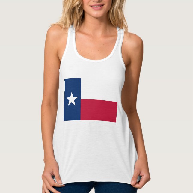 Débardeur Drapeau d'État texan (Texas) (Devant)