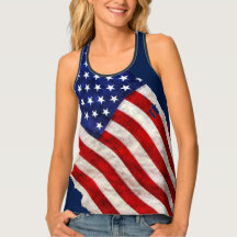 Drapeau patriotique américain