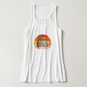 Débardeur Eat Sleep Beach Tank - Custom Summer Vibe Top