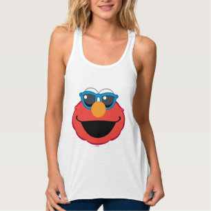 Débardeur Elmo Visage Souriant avec Lunettes de Soleil