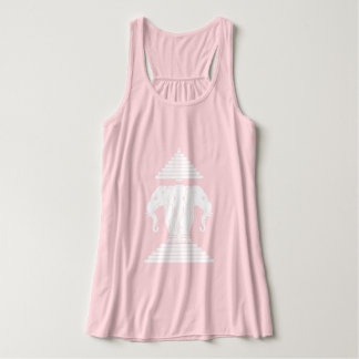 Débardeur Erawan Trois éléphant en tête Lao / Laos Drapeau