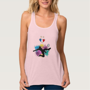 Débardeur Fan France de football maillot de football avec éj