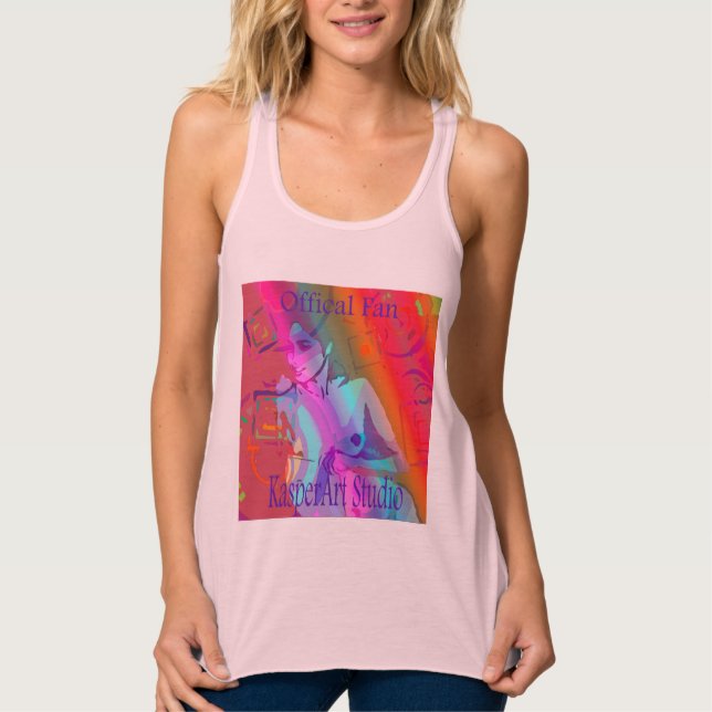 Débardeur Fan officiel femme chemise KasperArt Studio (Devant)