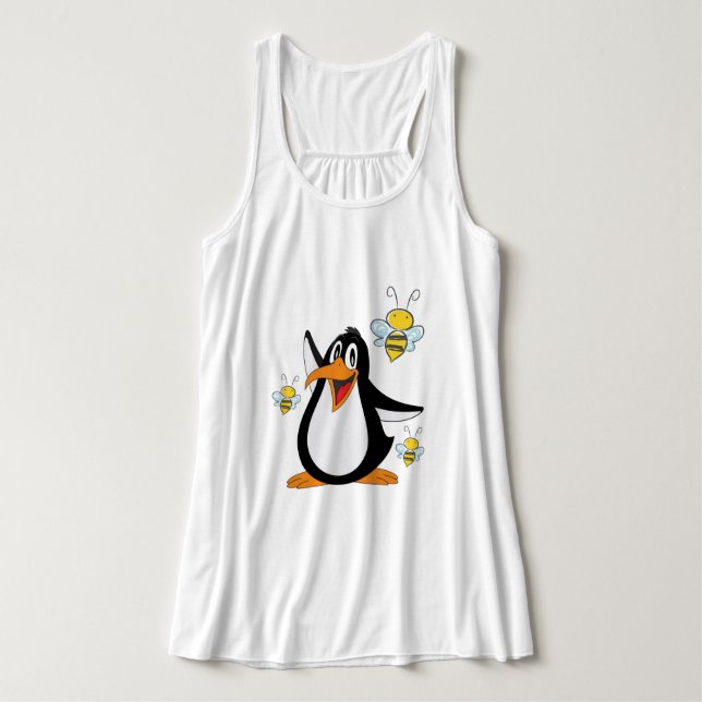 Débardeur femme Penguin Bumblebee (Design devant)