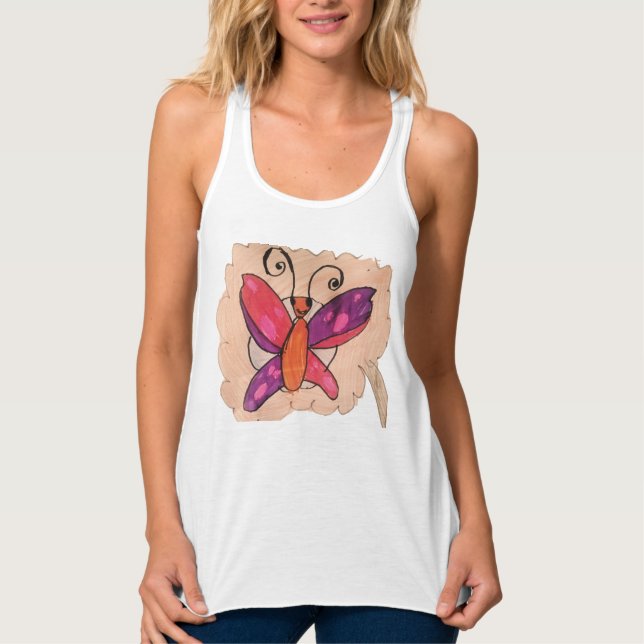 Débardeur femme t-shirt  (Devant)