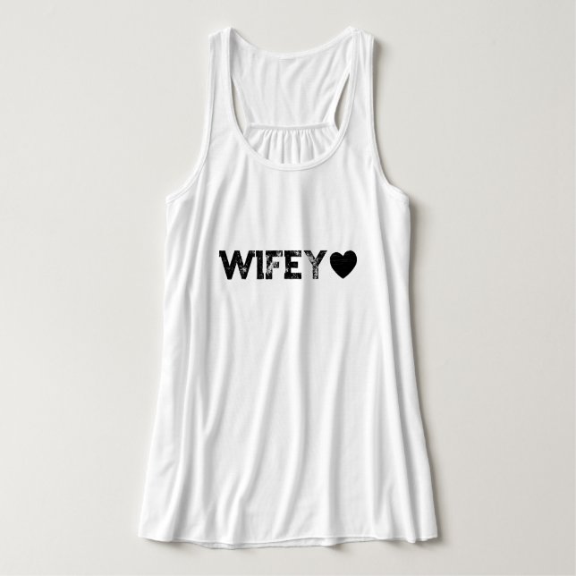 Débardeur femme Wifey Grunge (Design devant)