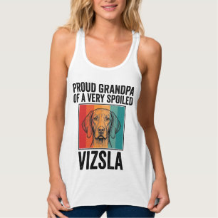 Débardeur Fier grand-père Vizsla conception vintage amateur