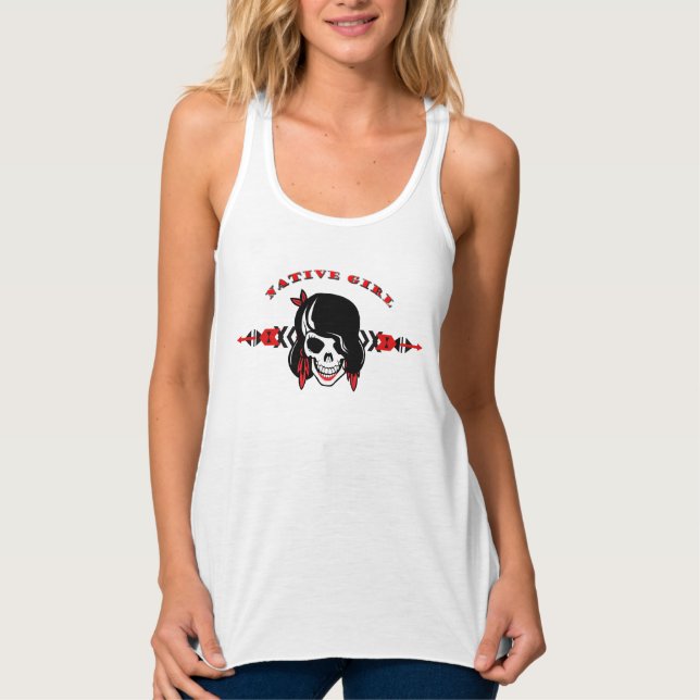 Débardeur Fille autochtone (Devant)