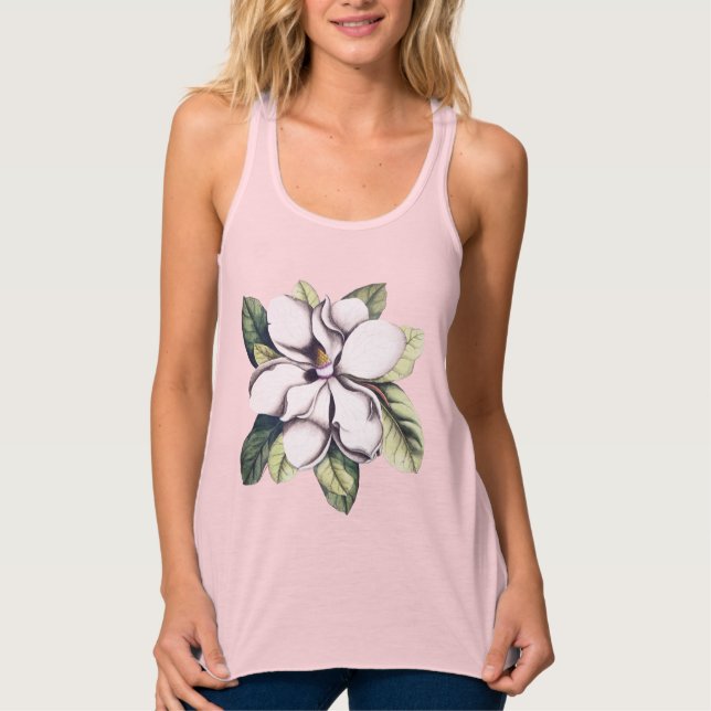 Débardeur Fleur de Magnolia (Devant)