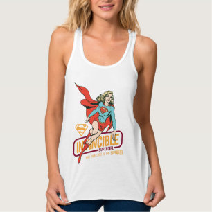 Débardeur Graphique rétro-invincible Supergirl