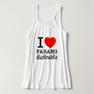 Débardeur I Heart (Amour) Farang