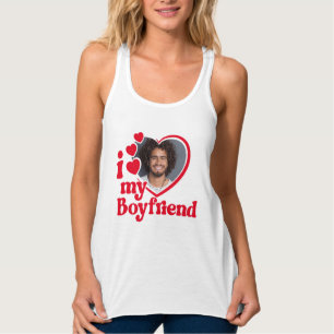 Débardeur I Love My Boyfriend Photo Custom