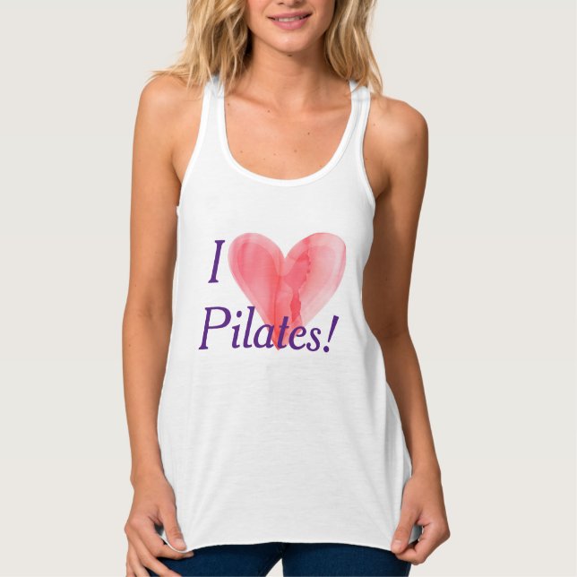 Débardeur J'adore Pilates ! (Devant)