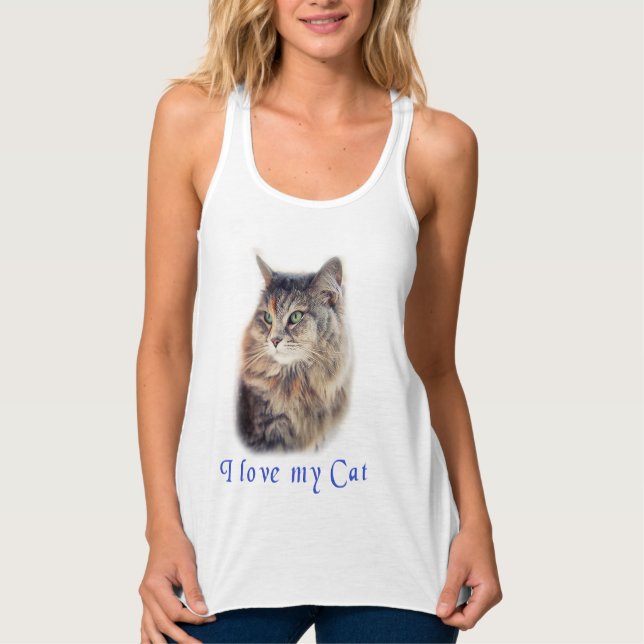 Débardeur J'aime mon chat (Devant)