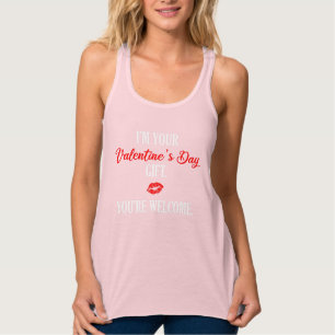 Débardeur Je suis ton cadeau de la Saint Valentin Funny Vale