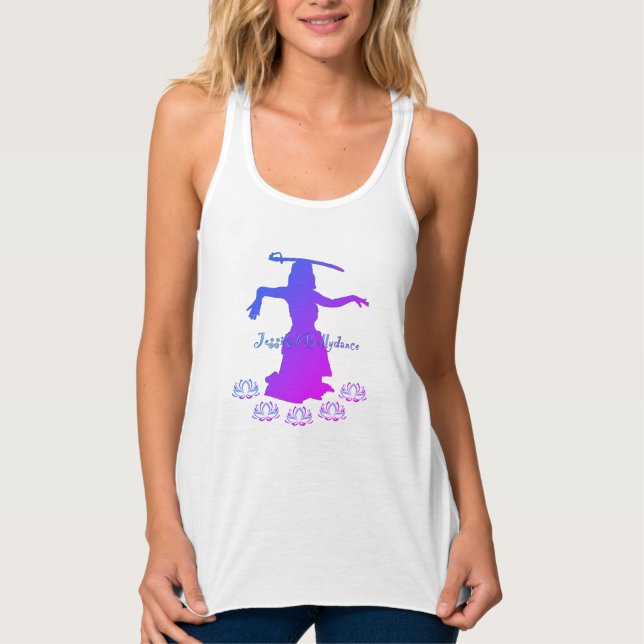 Débardeur Jessikah Bellydance Lotus Boxy T Shirt (Devant)
