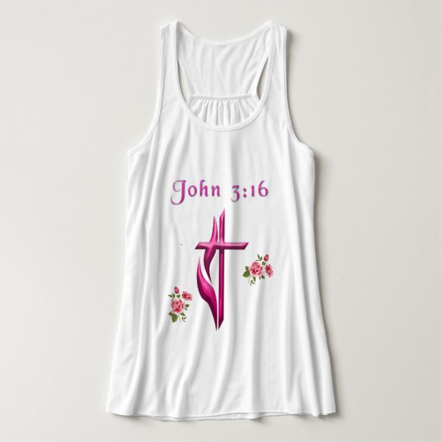 Débardeur John 3:16 (Design devant)