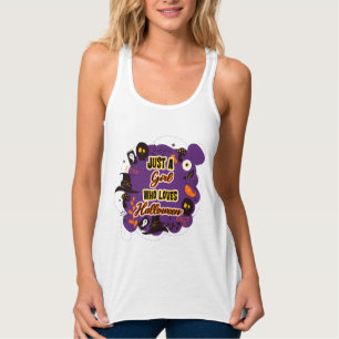 Débardeur Juste une fille qui aime Halloween