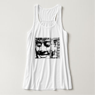 Débardeur Khmer Stone Face ... Temple de Bayon, Cambodge