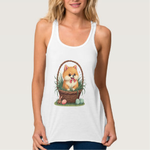 Débardeur Le bazar de Pâques de Gomi Chien de Pâques mignon