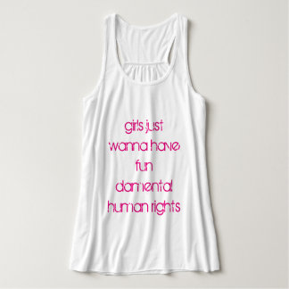 Débardeur Les filles veulent juste avoir des droits de