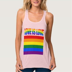 Débardeur LGBTQ Equality Love LGBT Rainbow Gay pride