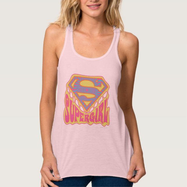 Débardeur Logo Super Supergirl 2 (Devant)