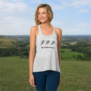 Débardeur Love Runner slogan runners