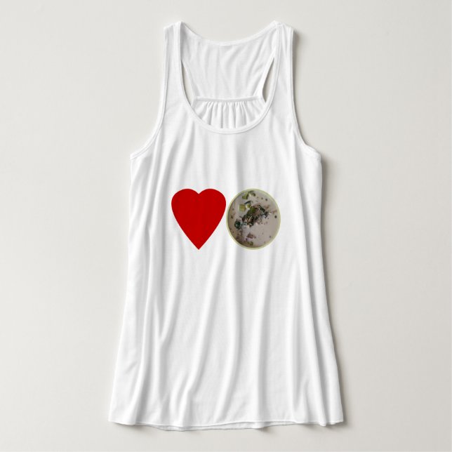 Débardeur Love Thai Green Curry ... Thaïlande (Design devant)