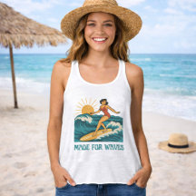 Made For Waves | Retro California Surf Girl Pin-Up
