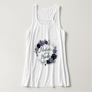 Débardeur Mère de la mariée, couronne florale néocturne