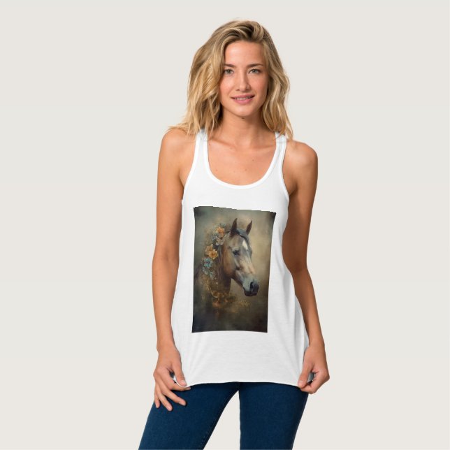 Débardeur Mon Coeur Appartient À La Photo Personnalisée De L (Devant entier)