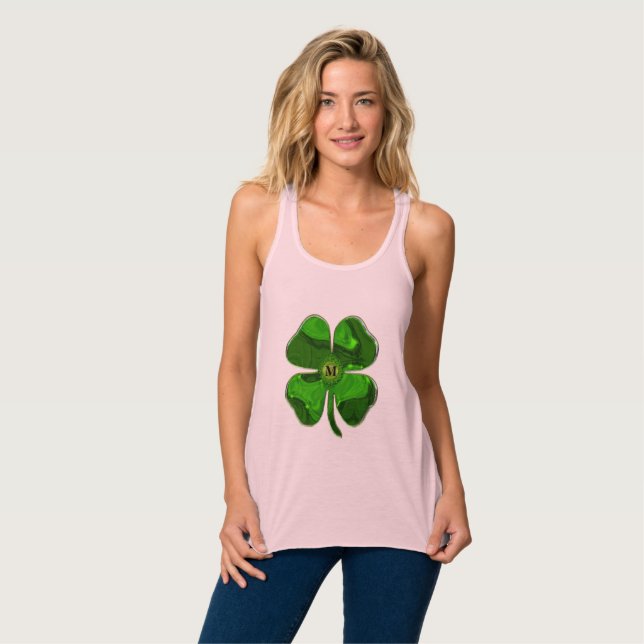 Débardeur Monogramme Hic de Clover personnalisable (Devant entier)