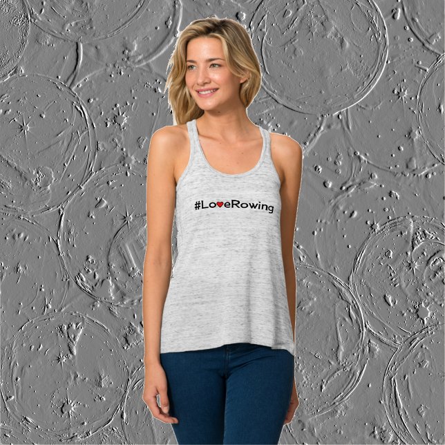 Débardeur Mot clé Love Rowing (Créateur téléchargé)
